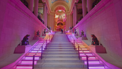 Museum of Fine Art Fundraising Gala. Designed by Rafanelli Events.