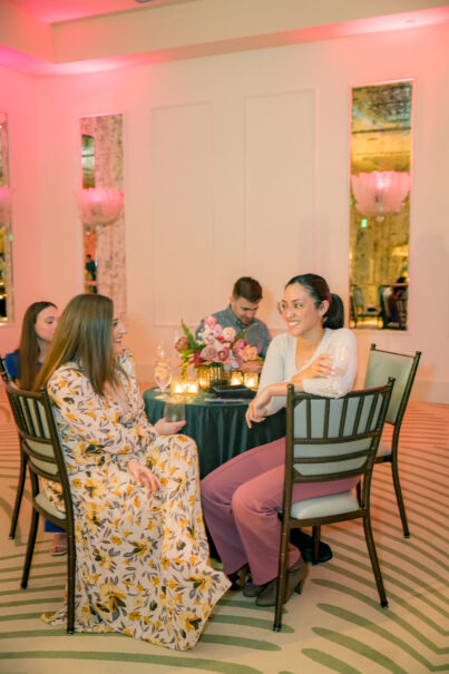 Rafanelli Events Team members working together at company retreat.