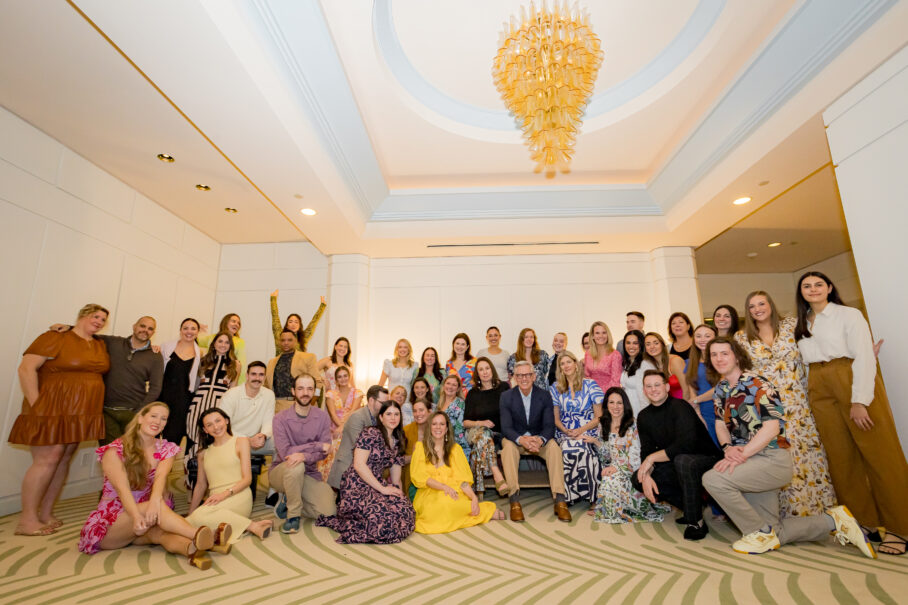 Rafanelli Events Team at company retreat January 2024.