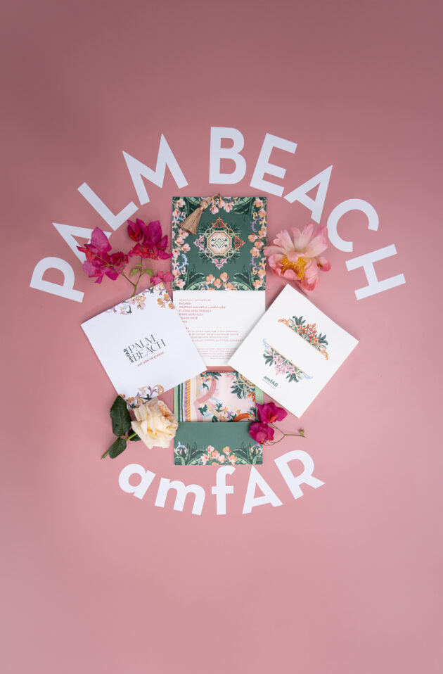 amfAR Palm Beach Gala Invitation.