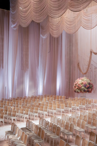 Over the Moon Real Weddings This Couple Hosted The First-Ever Wedding Onstage at Lincoln Center